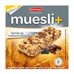 Kalorier i Ravensbergen Muesli+ Lakrids og MÃ¦lkechokolade
