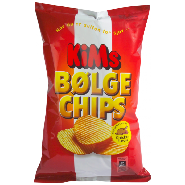 Kalorier i KiMs Bølge Chips