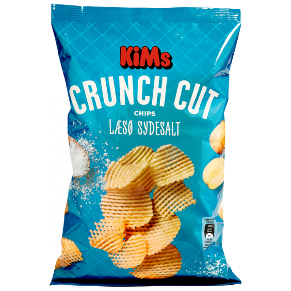 Kalorier i KiMs Crunch Cut Chips Læsø Sydesalt