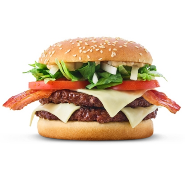 Kalorier i McDonald's Double Big Tasty Bacon